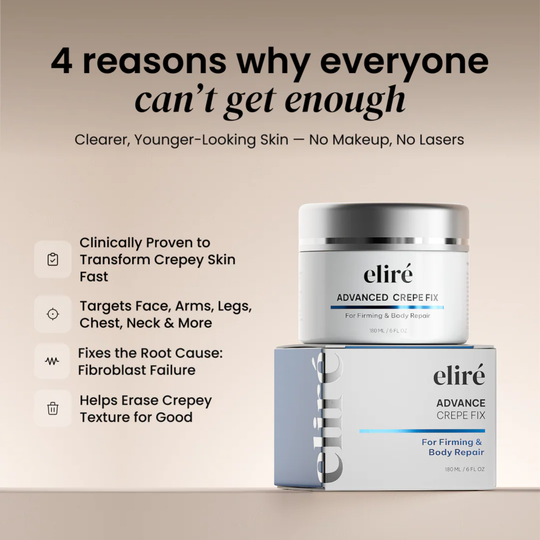 Advanced Crepe Fix for crepey, densely creased or paper like skin