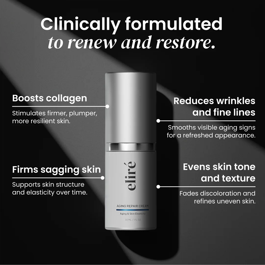 Aging Repair Cream for wrinkles, thinning and sagging skin