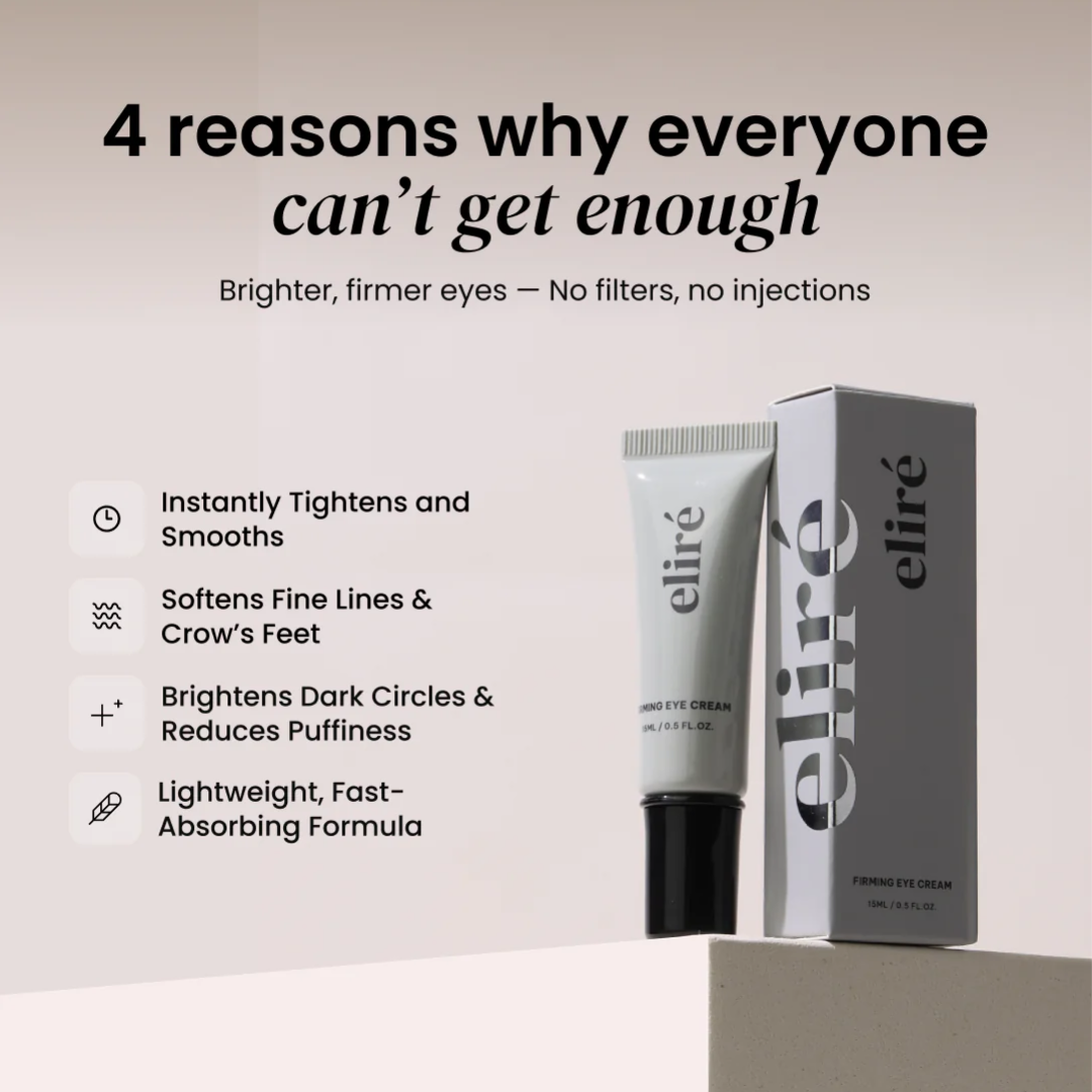 Firming Eye Cream for fines lines, deep wrinkles and under-eye puffiness