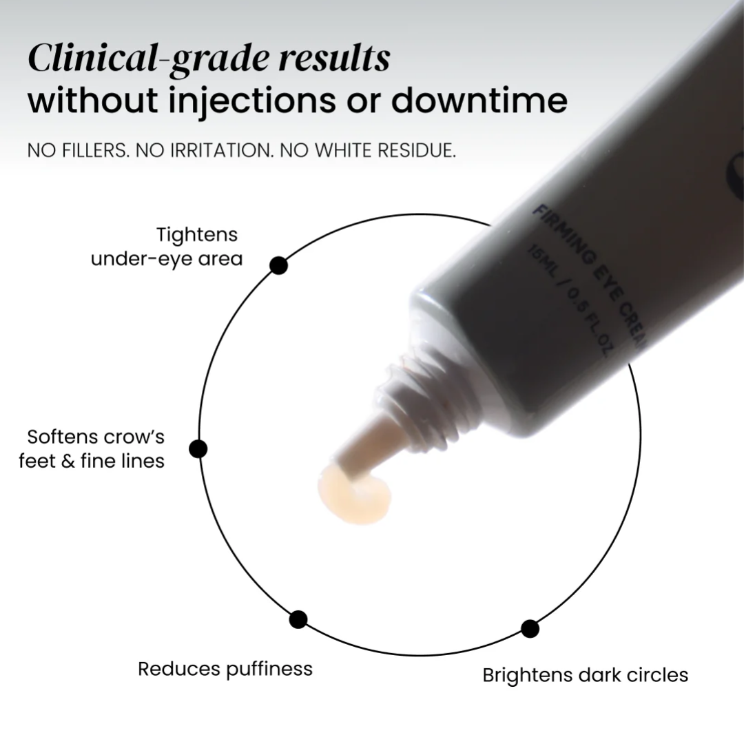 Firming Eye Cream for fines lines, deep wrinkles and under-eye puffiness